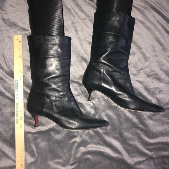 Christian Louboutin Shoes - Christian Louboutin Short Leather Boots 39